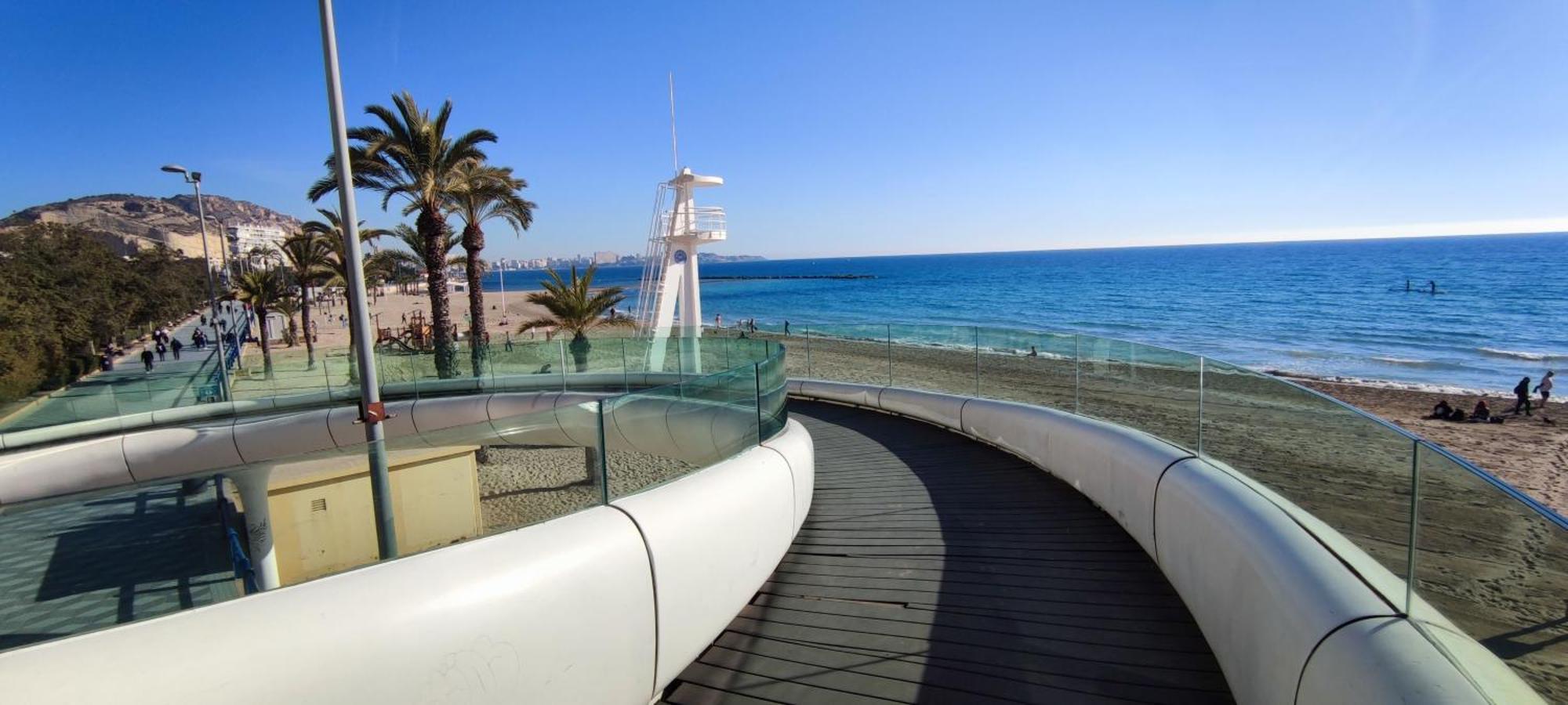 Alicante Beach And Center Esterno foto